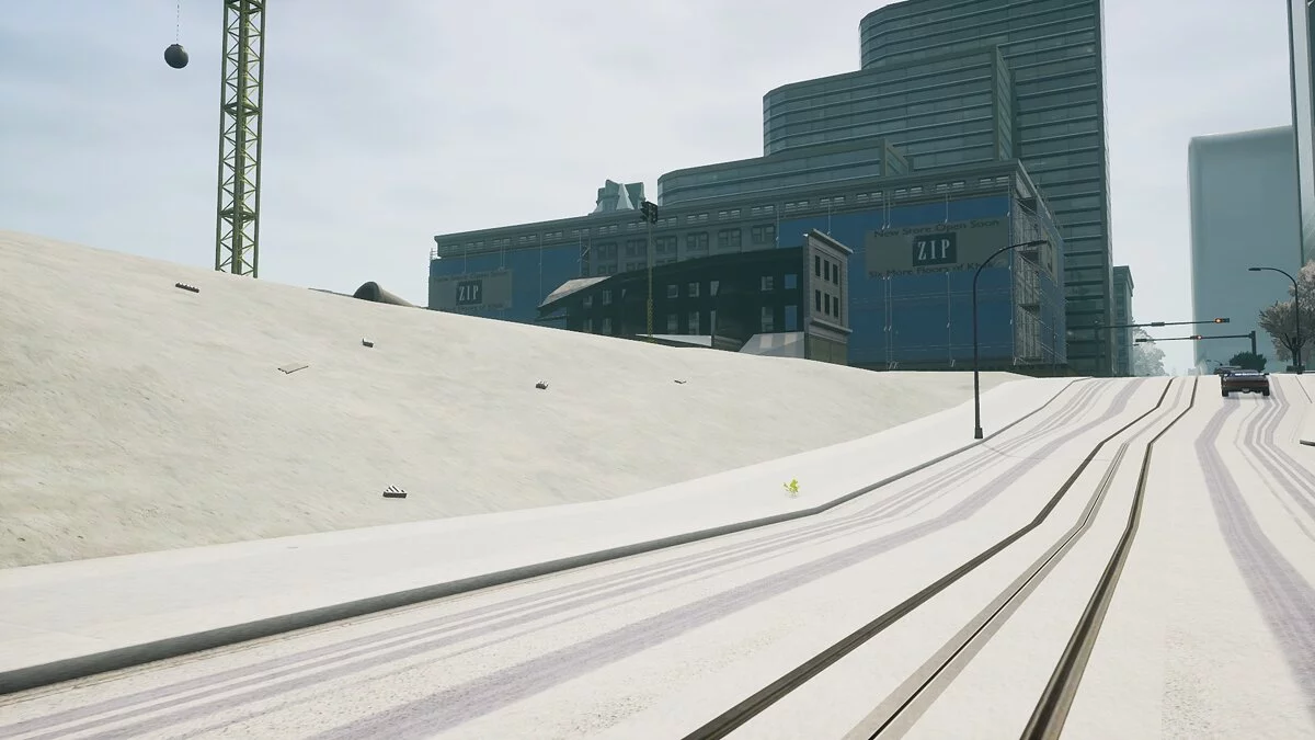 Snow Conversion 2021 - Штат покрыт снегом / GTA San Andreas: The Definitive Edition