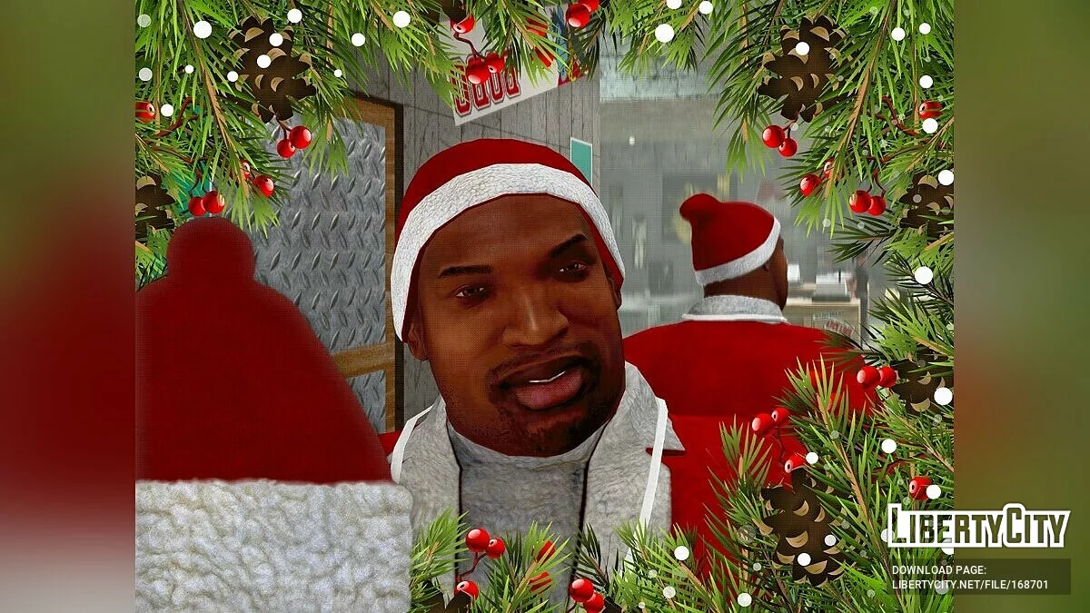 Рождественский мод / GTA San Andreas: The Definitive Edition