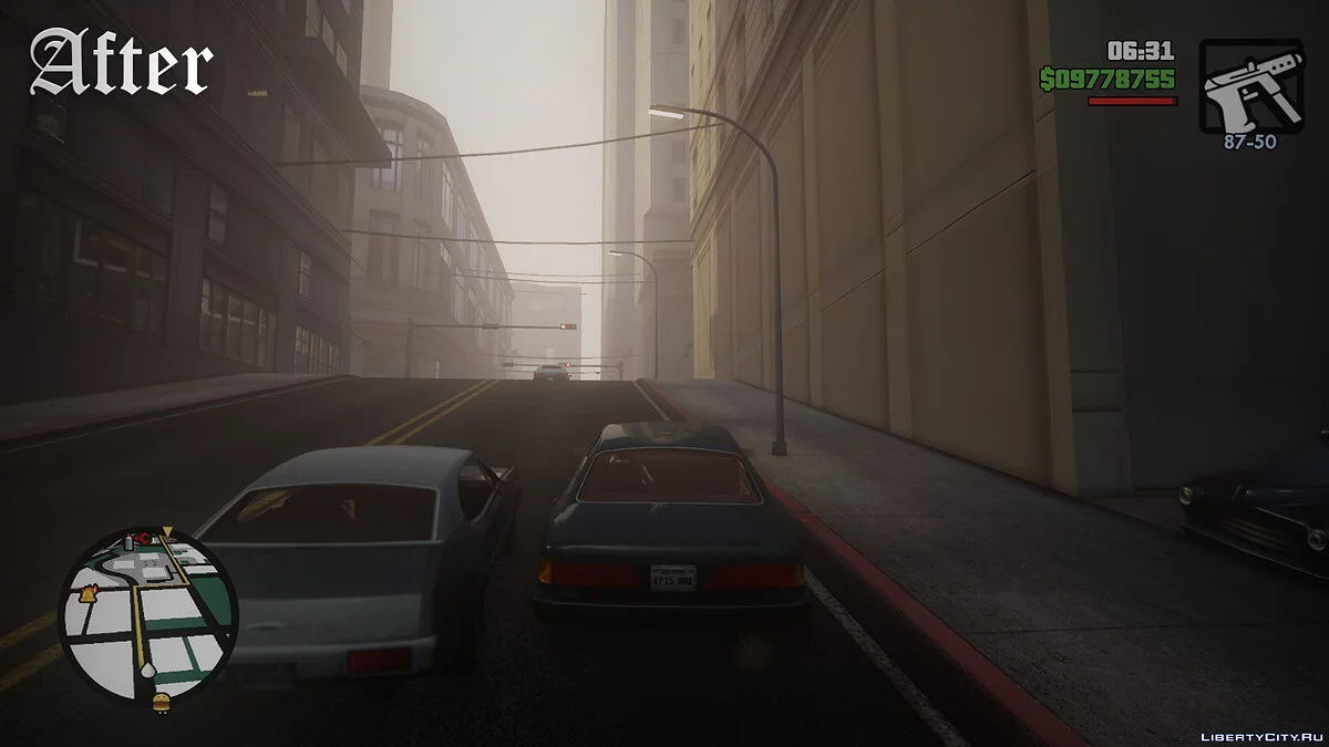 Атмосфера в стиле концептуальных трейлеров VC и SA / GTA San Andreas: The Definitive Edition