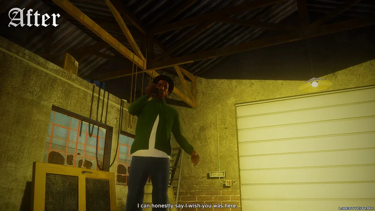 Атмосфера в стиле концептуальных трейлеров VC и SA / GTA San Andreas: The Definitive Edition