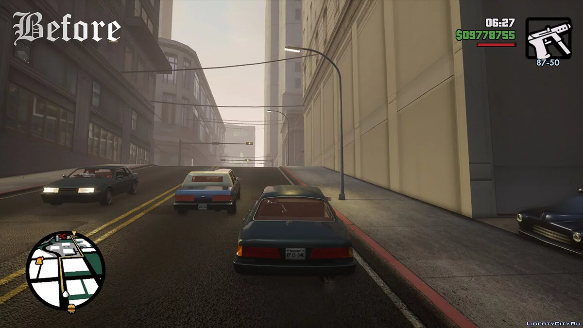 Атмосфера в стиле концептуальных трейлеров VC и SA / GTA San Andreas: The Definitive Edition