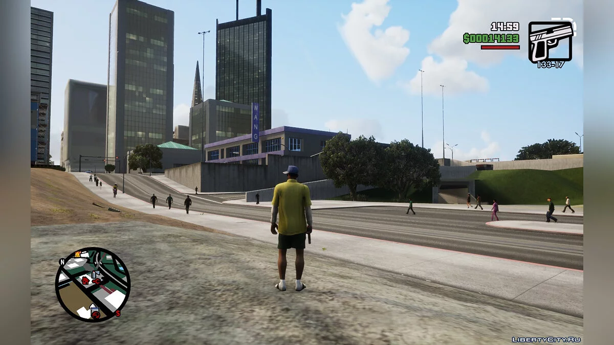 Классическая графика / GTA San Andreas: The Definitive Edition