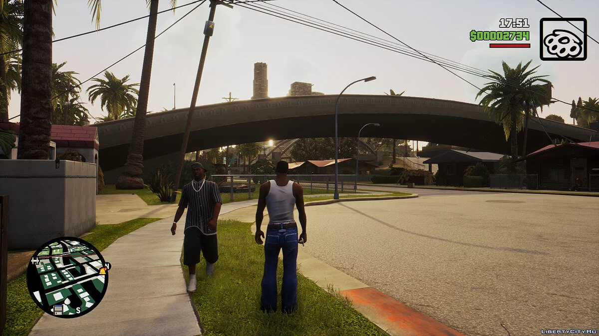 Оригинальная атмосфера PS2 / GTA San Andreas: The Definitive Edition