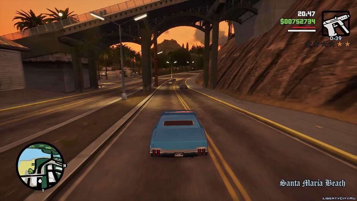 Оригинальная атмосфера PS2 / GTA San Andreas: The Definitive Edition