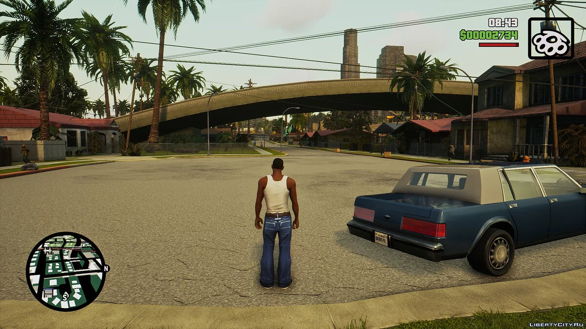 Оригинальная атмосфера PS2 / GTA San Andreas: The Definitive Edition