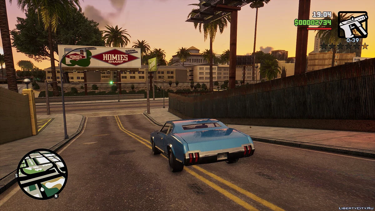 Оригинальная атмосфера PS2 / GTA San Andreas: The Definitive Edition