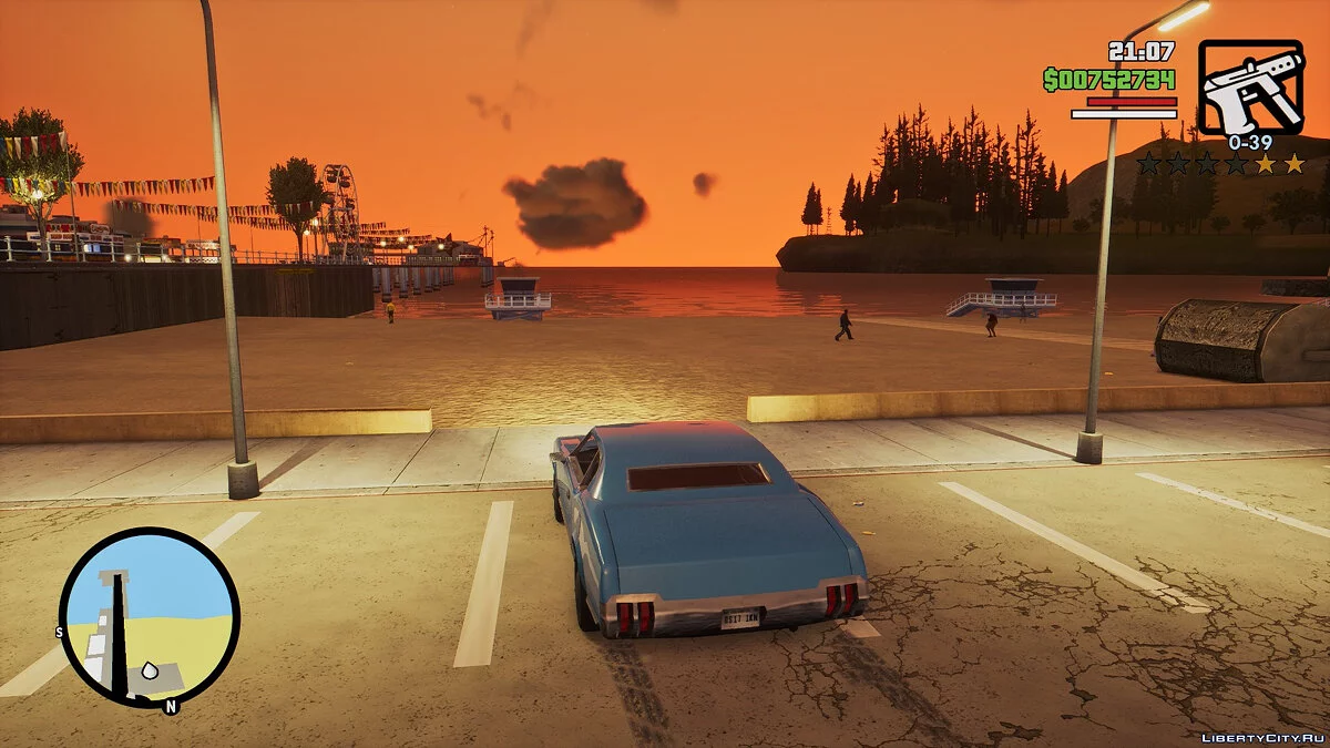 Оригинальная атмосфера PS2 / GTA San Andreas: The Definitive Edition