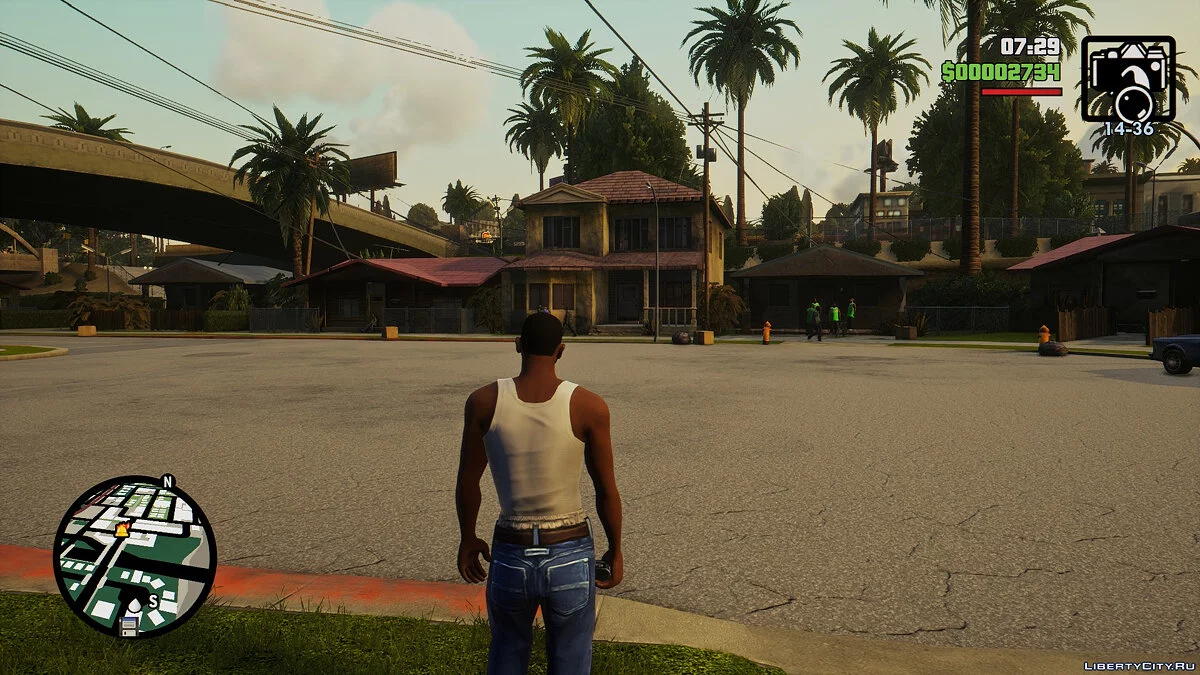 Оригинальная атмосфера PS2 / GTA San Andreas: The Definitive Edition