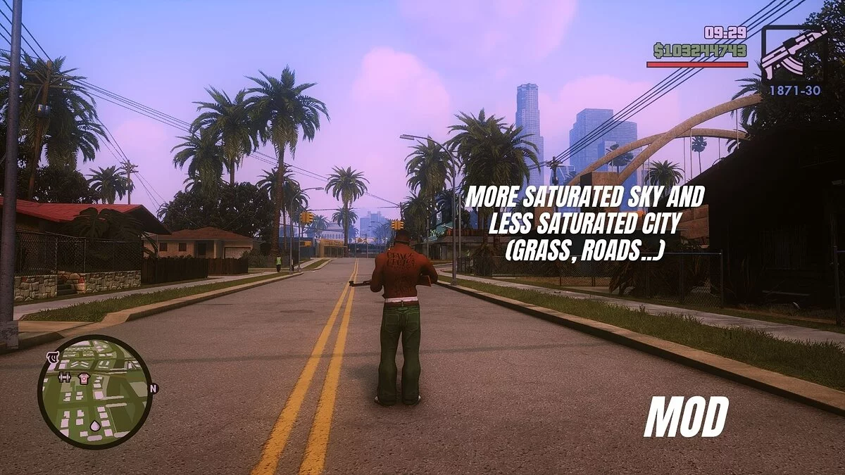 Прекрасная атмосфера / GTA San Andreas: The Definitive Edition