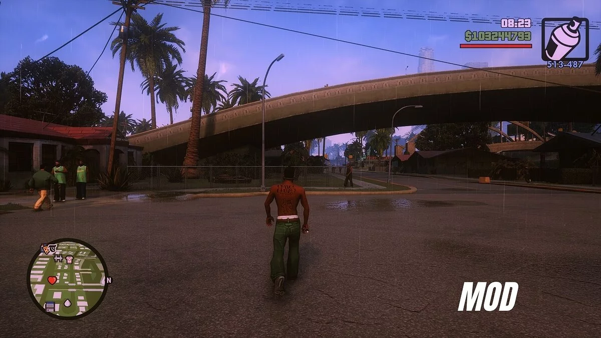 Прекрасная атмосфера / GTA San Andreas: The Definitive Edition