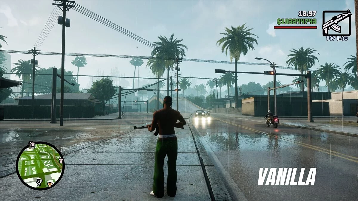 Прекрасная атмосфера / GTA San Andreas: The Definitive Edition