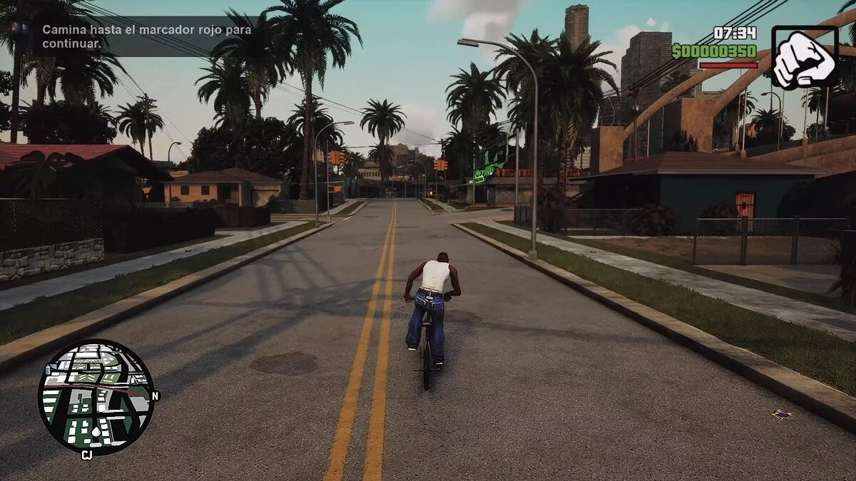 Фотореалистичные визуальные эффекты / GTA San Andreas: The Definitive Edition