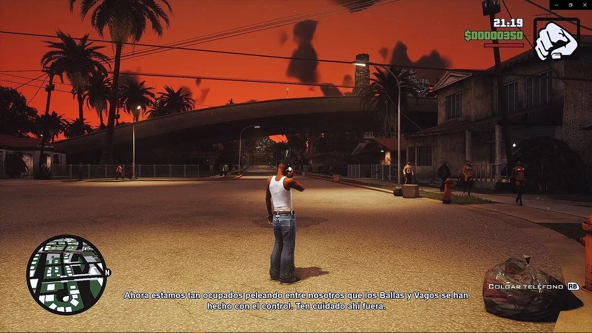 Фотореалистичные визуальные эффекты / GTA San Andreas: The Definitive Edition