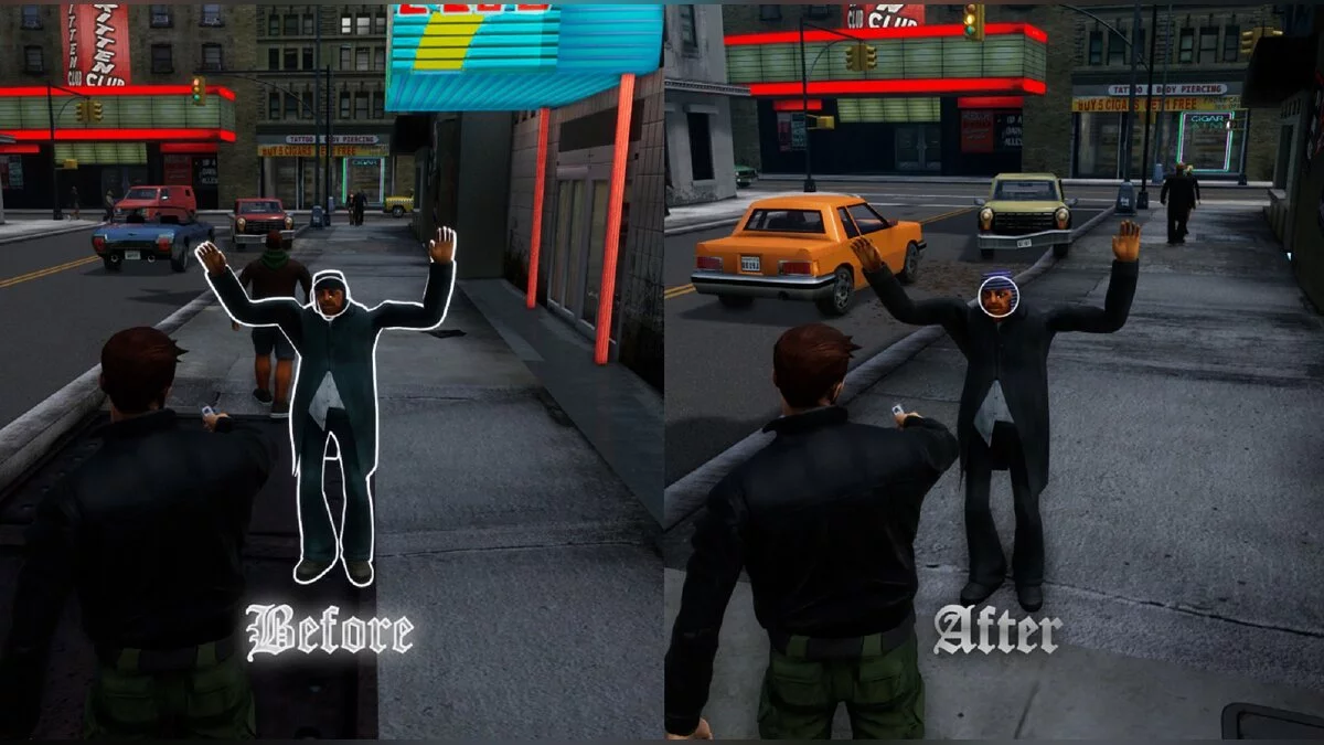 Исправление эффектов v1 [GTA 3, VC, SA] / GTA San Andreas: The Definitive Edition