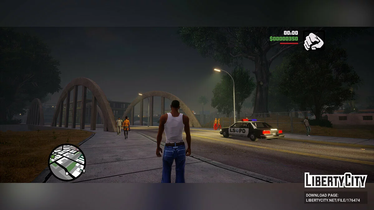 Trilogy GFX Mod v0.2 / GTA San Andreas: The Definitive Edition