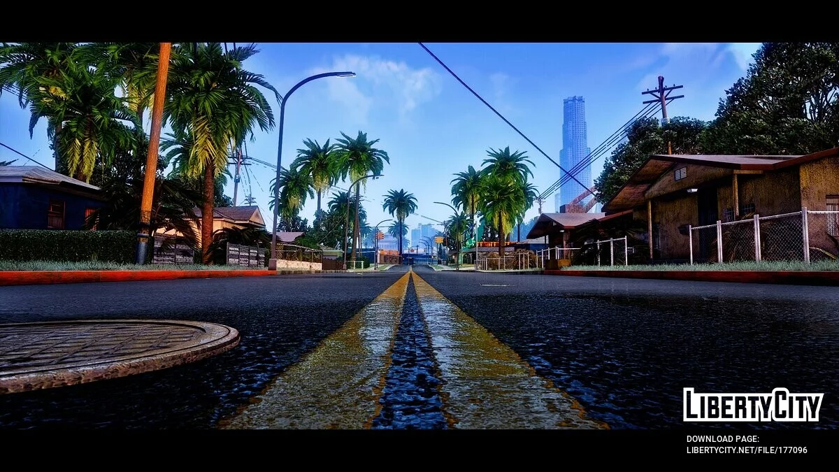 Эффект солнцезащитных очков / GTA San Andreas: The Definitive Edition
