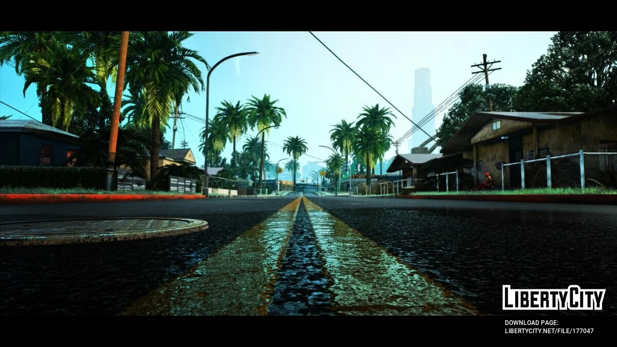 Реалистичная графическая настройка / GTA San Andreas: The Definitive Edition