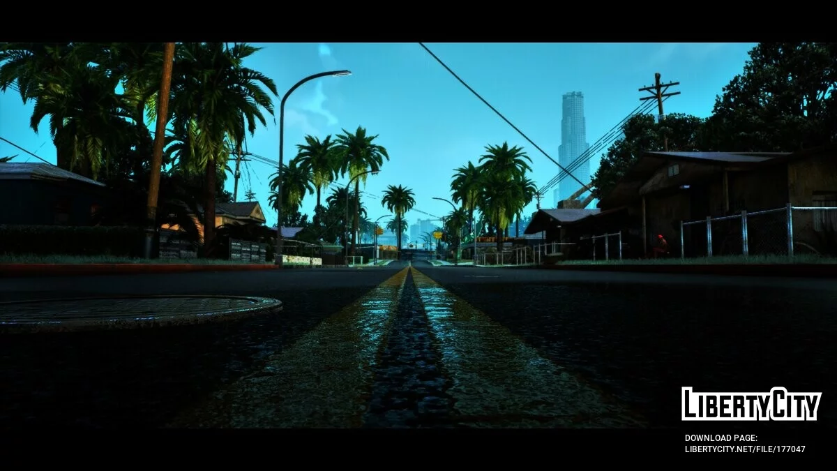 Реалистичная графическая настройка / GTA San Andreas: The Definitive Edition
