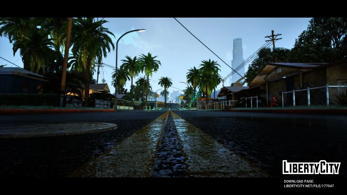 Реалистичная графическая настройка / GTA San Andreas: The Definitive Edition