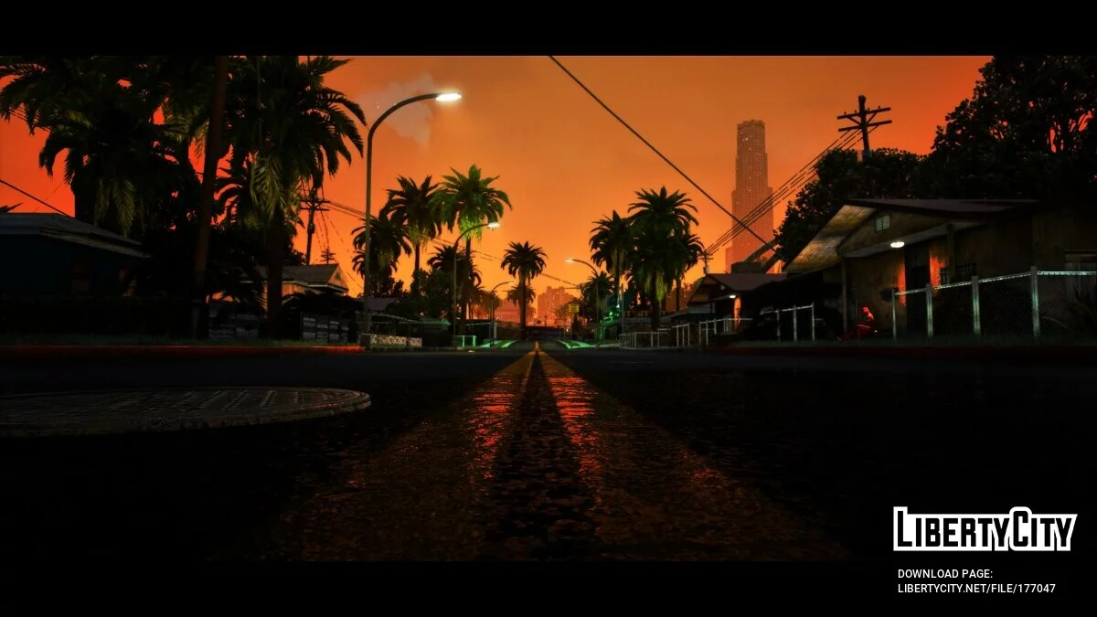 Реалистичная графическая настройка / GTA San Andreas: The Definitive Edition