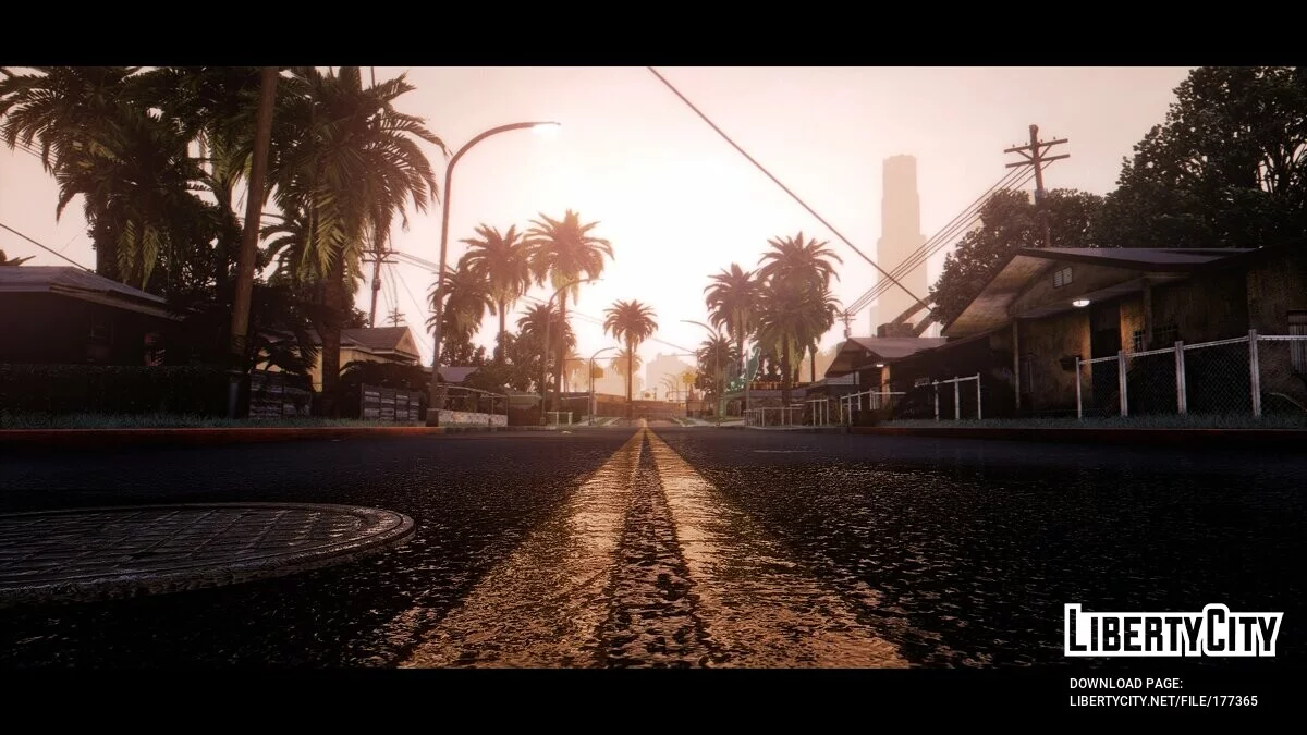Реалистичные оттенки при свечении / GTA San Andreas: The Definitive Edition