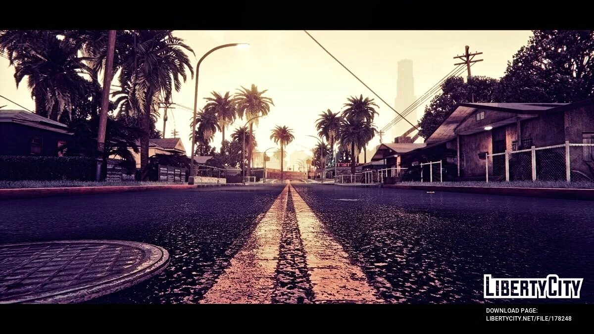 Реалистичные ретро оттенки / GTA San Andreas: The Definitive Edition