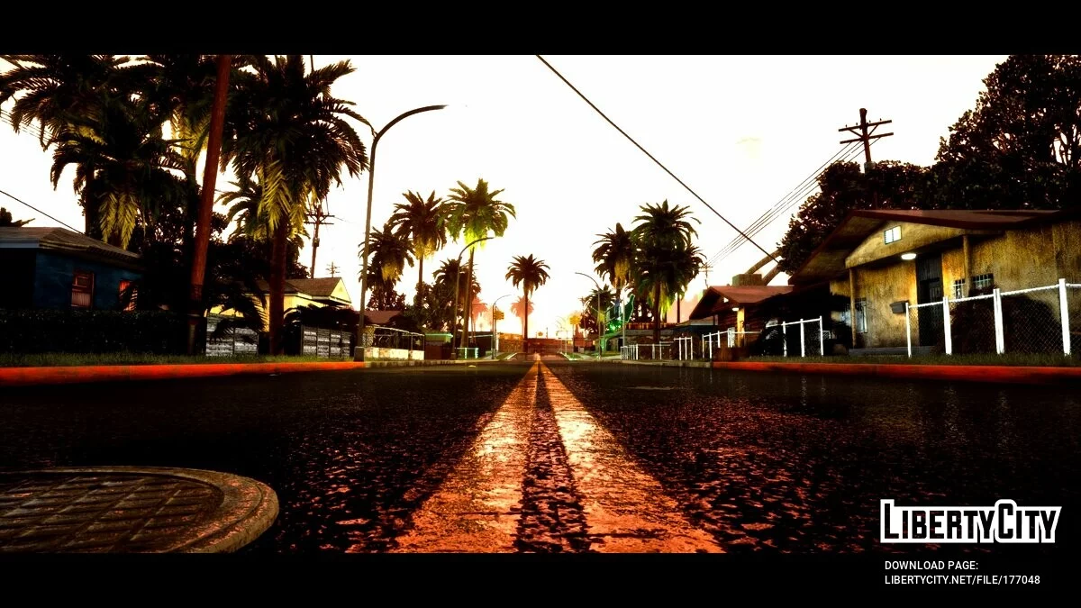 Реалистичный атмосферный оттенок / GTA San Andreas: The Definitive Edition