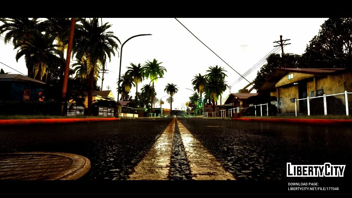 Реалистичный атмосферный оттенок / GTA San Andreas: The Definitive Edition