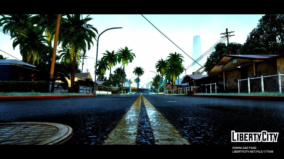 Реалистичный атмосферный оттенок / GTA San Andreas: The Definitive Edition
