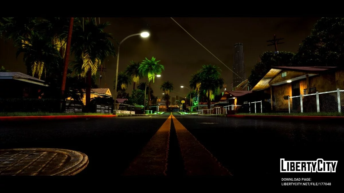 Реалистичный атмосферный оттенок / GTA San Andreas: The Definitive Edition