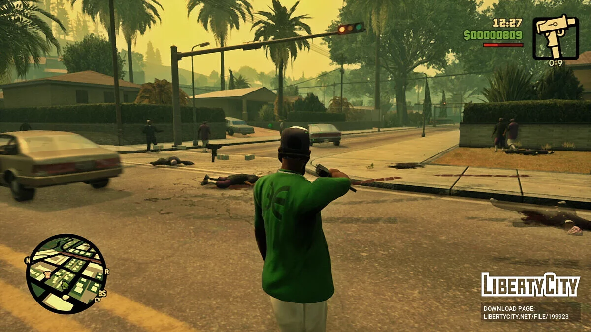 Графический пресет в стиле PS2 / GTA San Andreas: The Definitive Edition