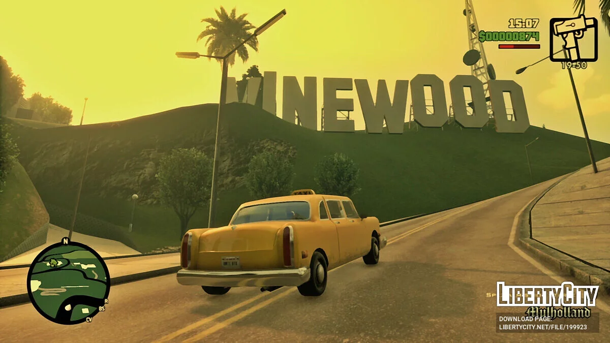 Графический пресет в стиле PS2 / GTA San Andreas: The Definitive Edition