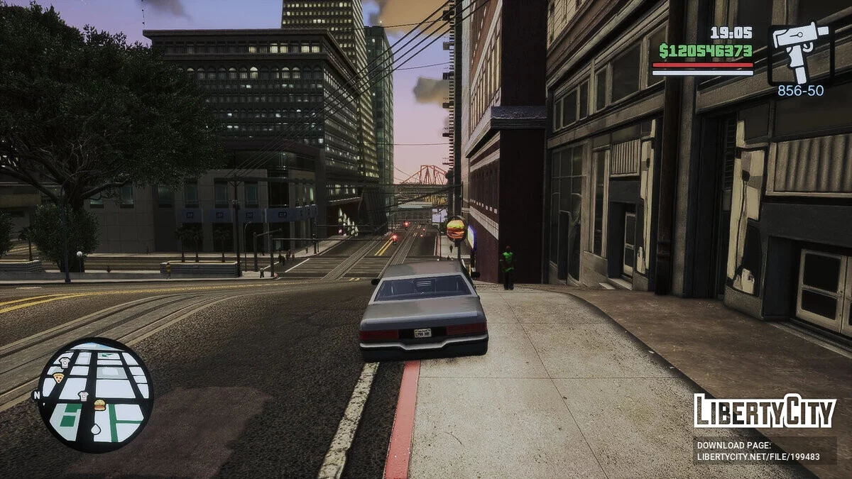 Реалистичная и улучшенная графика / GTA San Andreas: The Definitive Edition