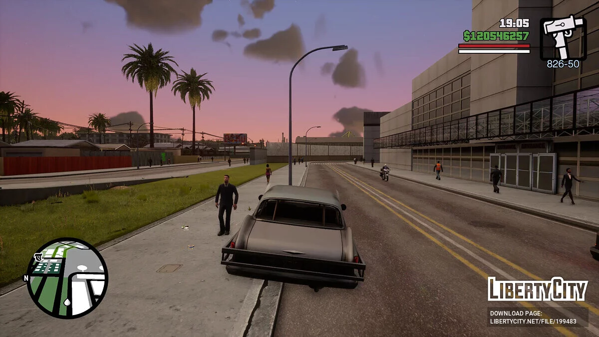 Реалистичная и улучшенная графика / GTA San Andreas: The Definitive Edition