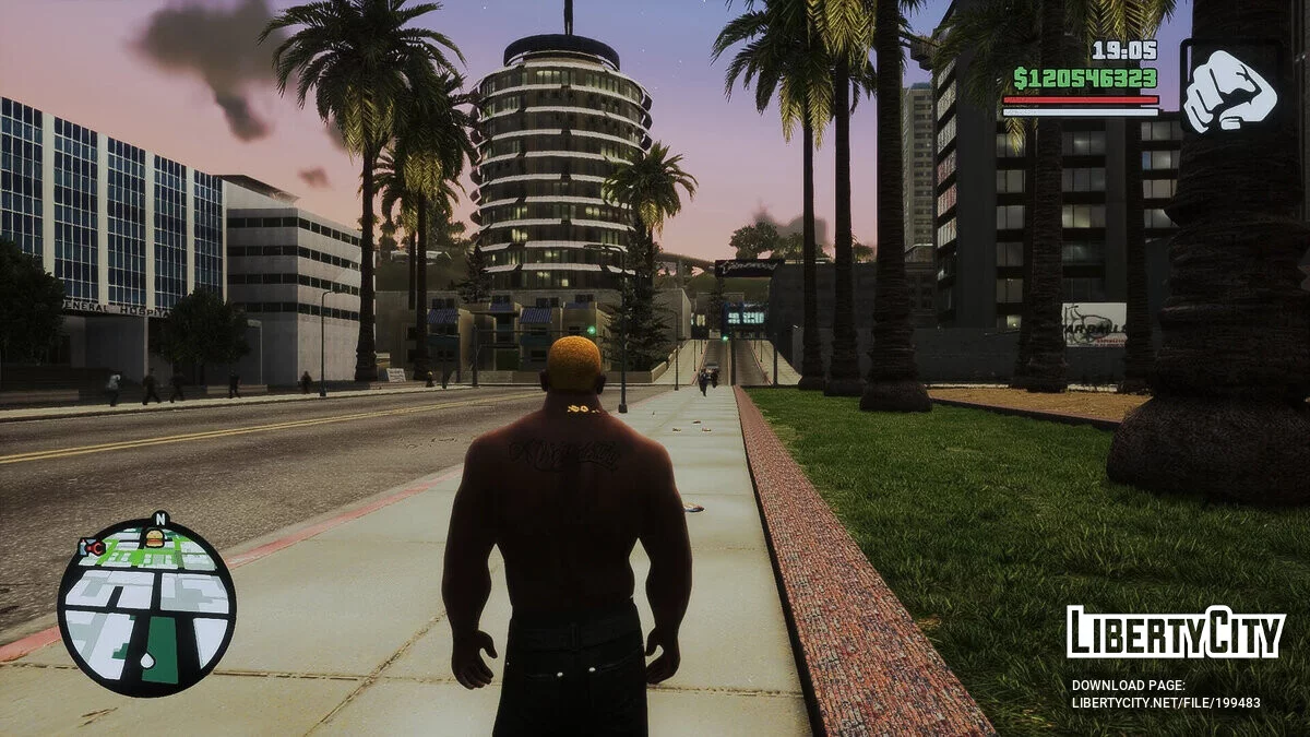 Реалистичная и улучшенная графика / GTA San Andreas: The Definitive Edition