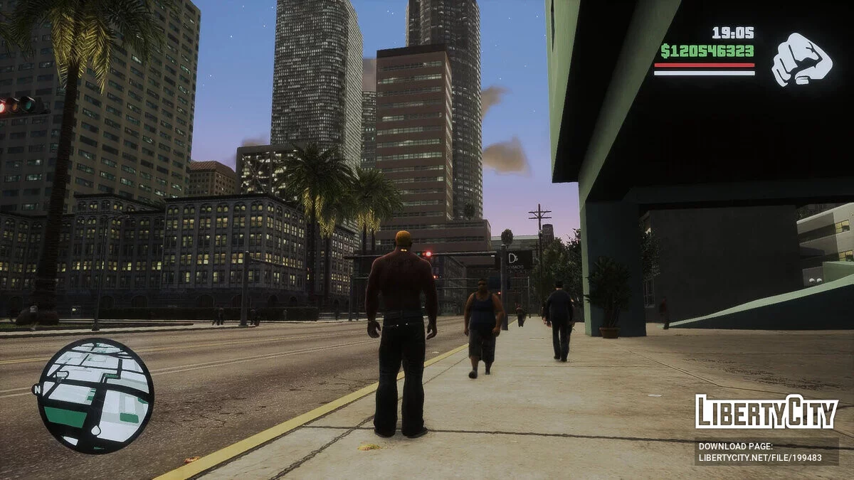 Реалистичная и улучшенная графика / GTA San Andreas: The Definitive Edition