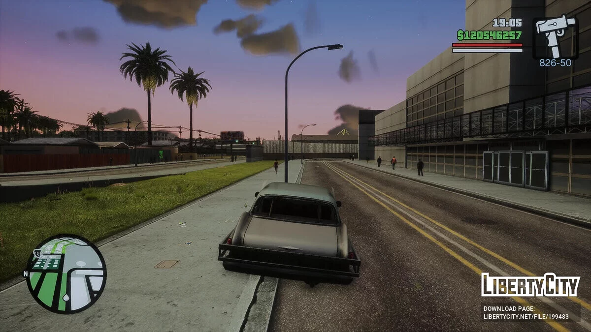 Реалистичная и улучшенная графика / GTA San Andreas: The Definitive Edition