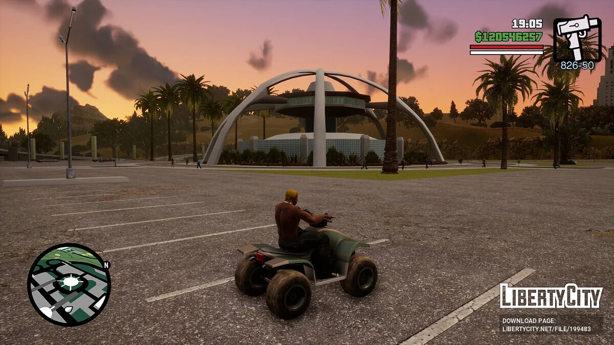 Реалистичная и улучшенная графика / GTA San Andreas: The Definitive Edition