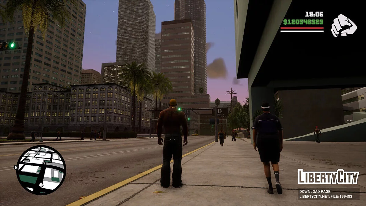 Реалистичная и улучшенная графика / GTA San Andreas: The Definitive Edition