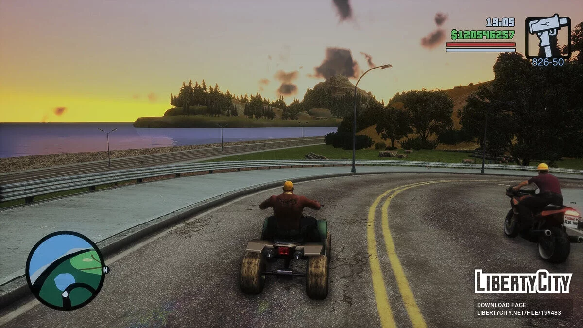 Реалистичная и улучшенная графика / GTA San Andreas: The Definitive Edition