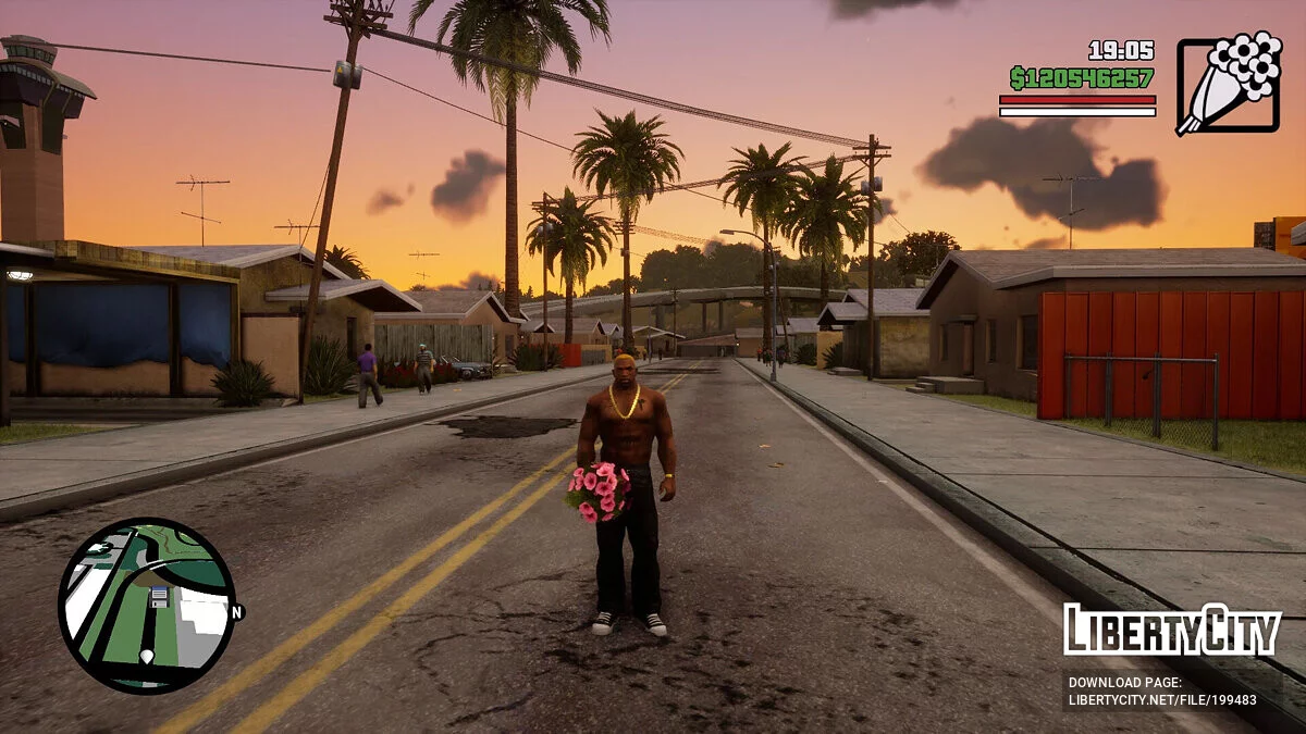 Реалистичная и улучшенная графика / GTA San Andreas: The Definitive Edition