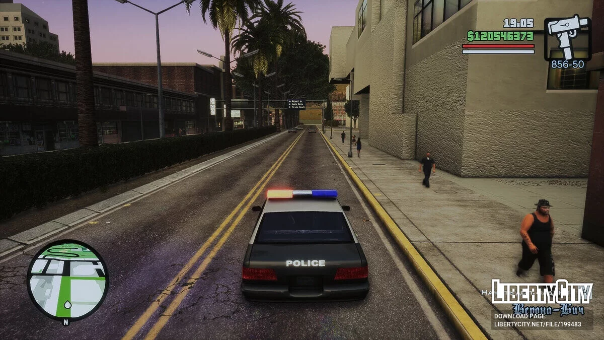 Реалистичная и улучшенная графика / GTA San Andreas: The Definitive Edition