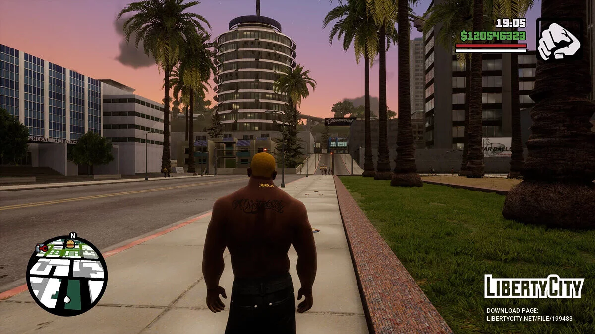 Реалистичная и улучшенная графика / GTA San Andreas: The Definitive Edition