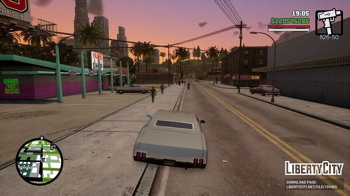 Реалистичная и улучшенная графика / GTA San Andreas: The Definitive Edition