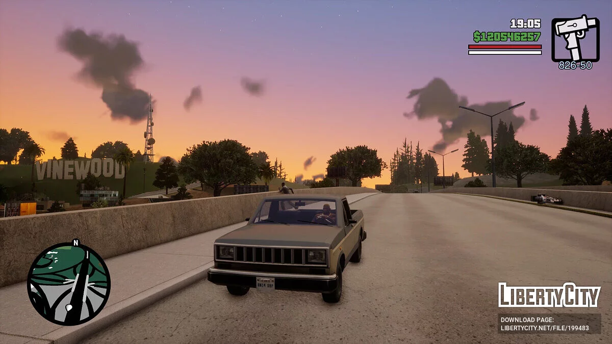 Реалистичная и улучшенная графика / GTA San Andreas: The Definitive Edition