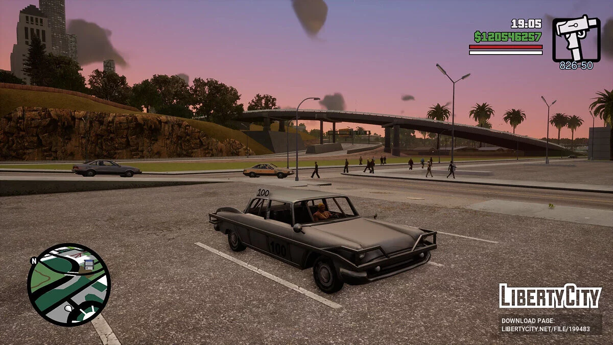 Реалистичная и улучшенная графика / GTA San Andreas: The Definitive Edition