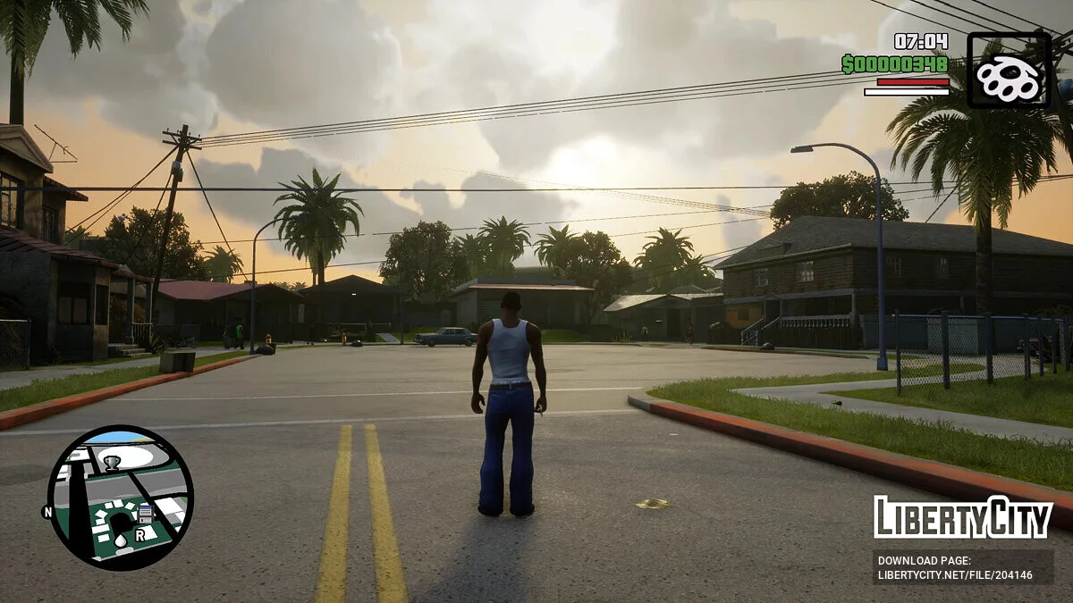 Реалистичный визуал / GTA San Andreas: The Definitive Edition