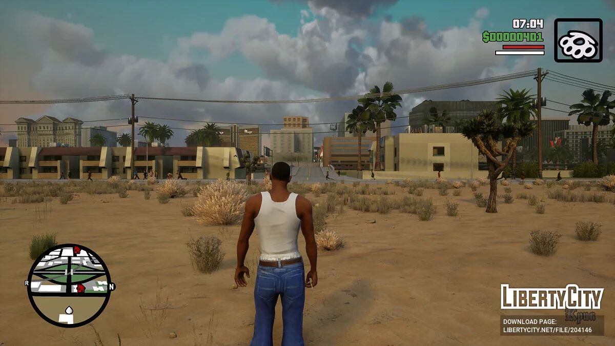 Реалистичный визуал / GTA San Andreas: The Definitive Edition