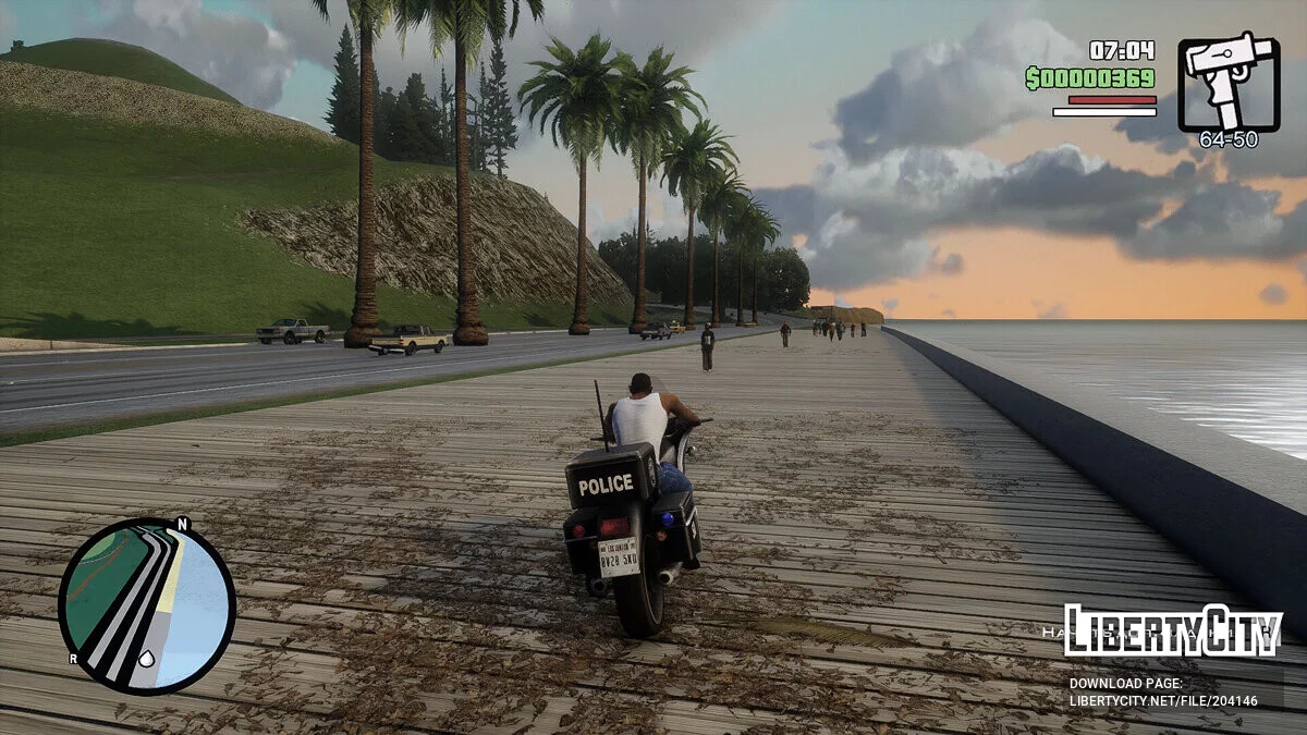 Реалистичный визуал / GTA San Andreas: The Definitive Edition