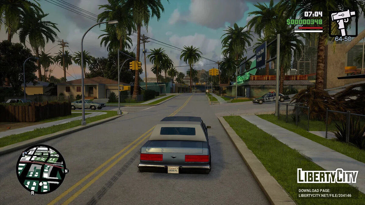 Реалистичный визуал / GTA San Andreas: The Definitive Edition